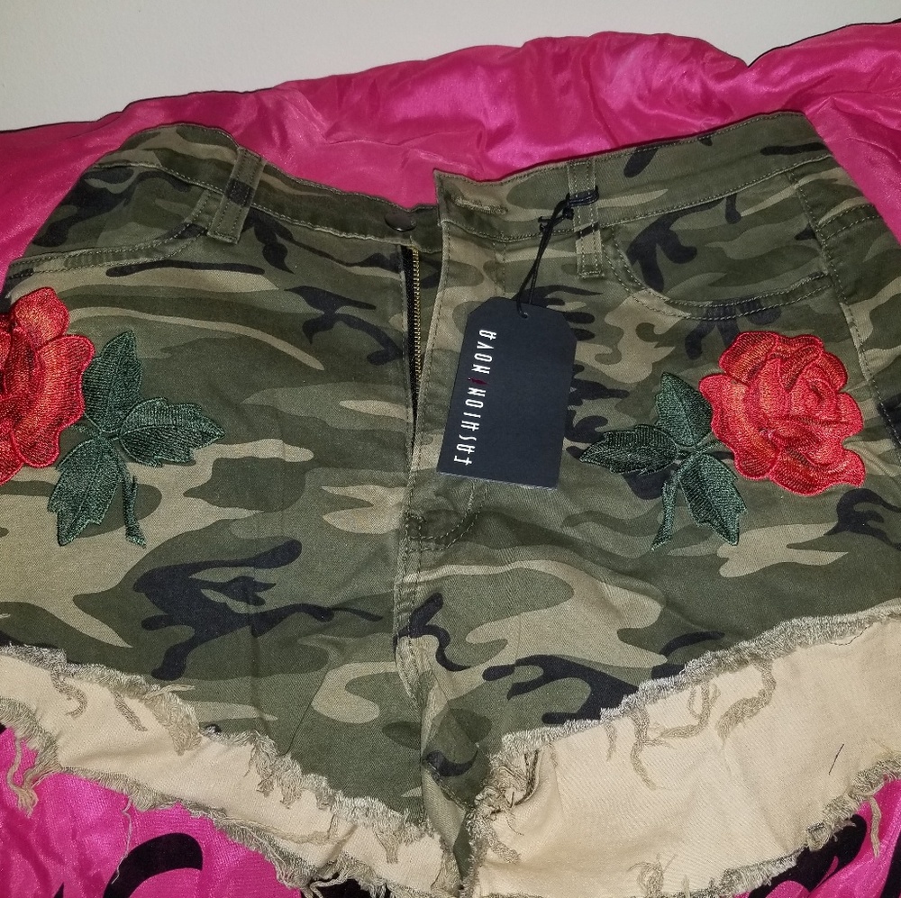 Camo shorts